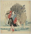 Oharame by Katsushika Hokusai