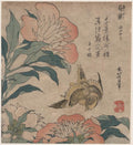Shakuyaku kana ari by Katsushika Hokusai