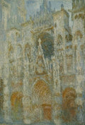 Rouen Cathedral, Portal, Morning Sun by Claude Monet