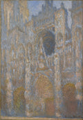 Rouen Cathedral, the Façade in Sunlight by Claude Monet