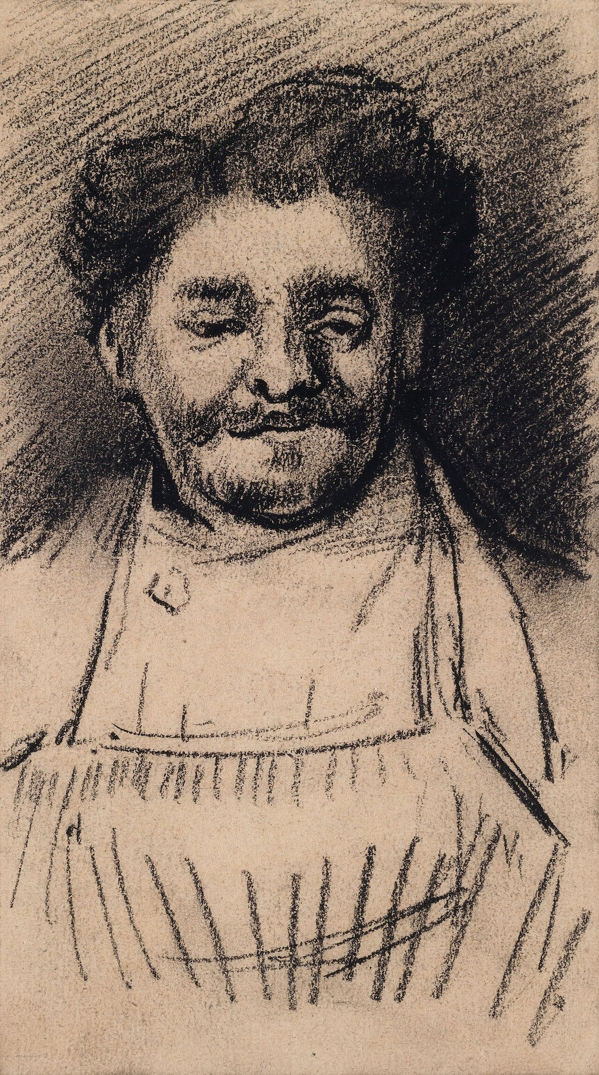 Head of a Man by Vincent van Gogh
