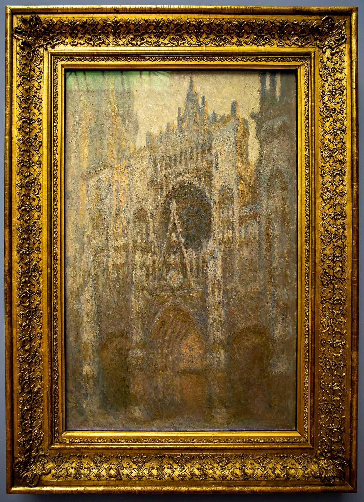 Rouen Cathedral, Portal by Claude Monet
