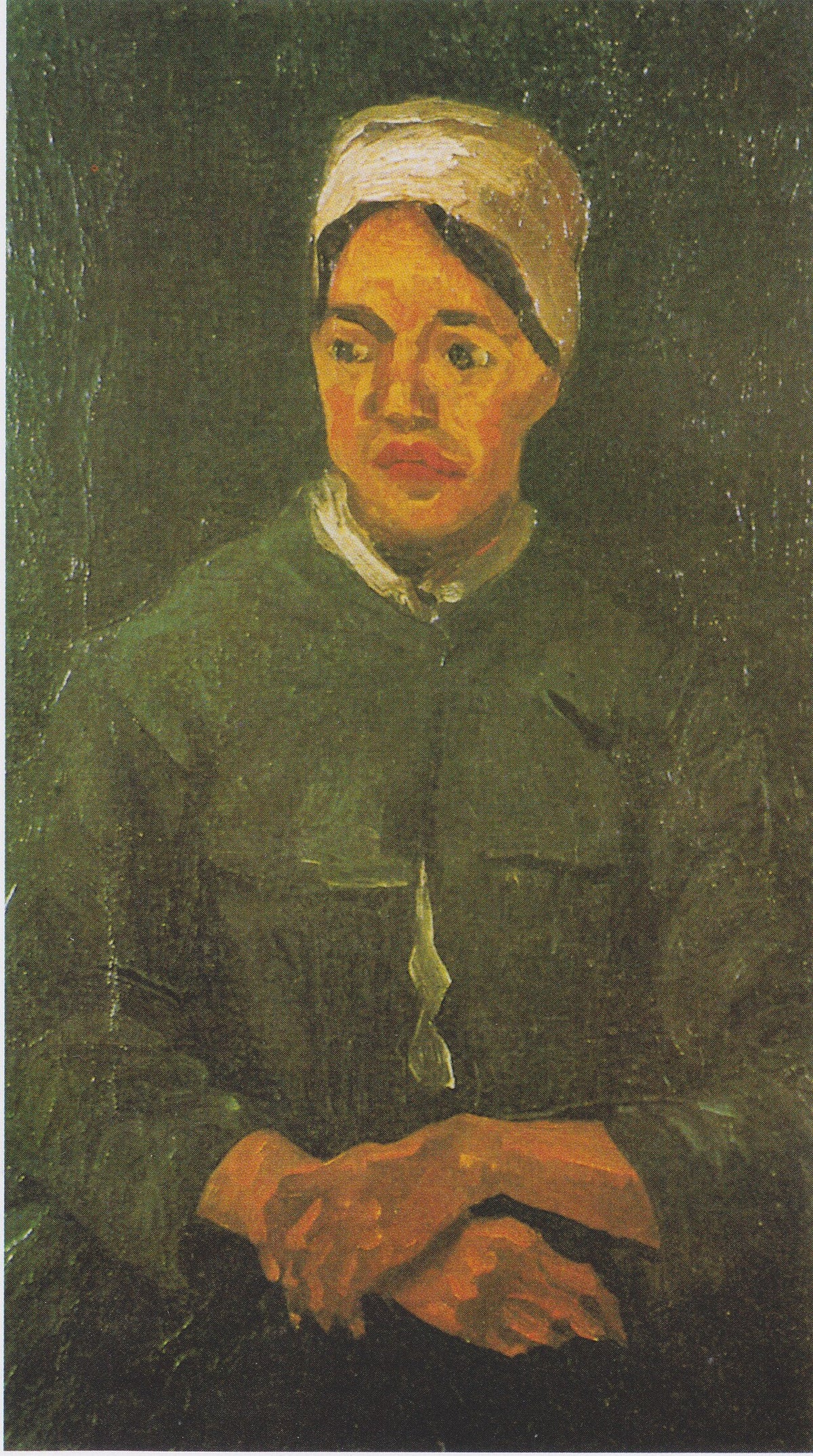Peasant Woman, Seated (Half-Figure) by Vincent van Gogh