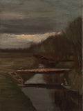 Footbridge Across a Ditch by Vincent van Gogh