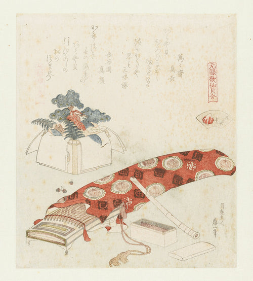 Akoya-gai by Katsushika Hokusai