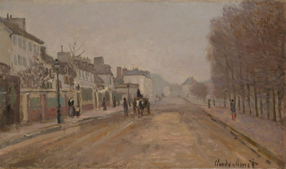 Boulevard Héloise, Argenteuil by Claude Monet