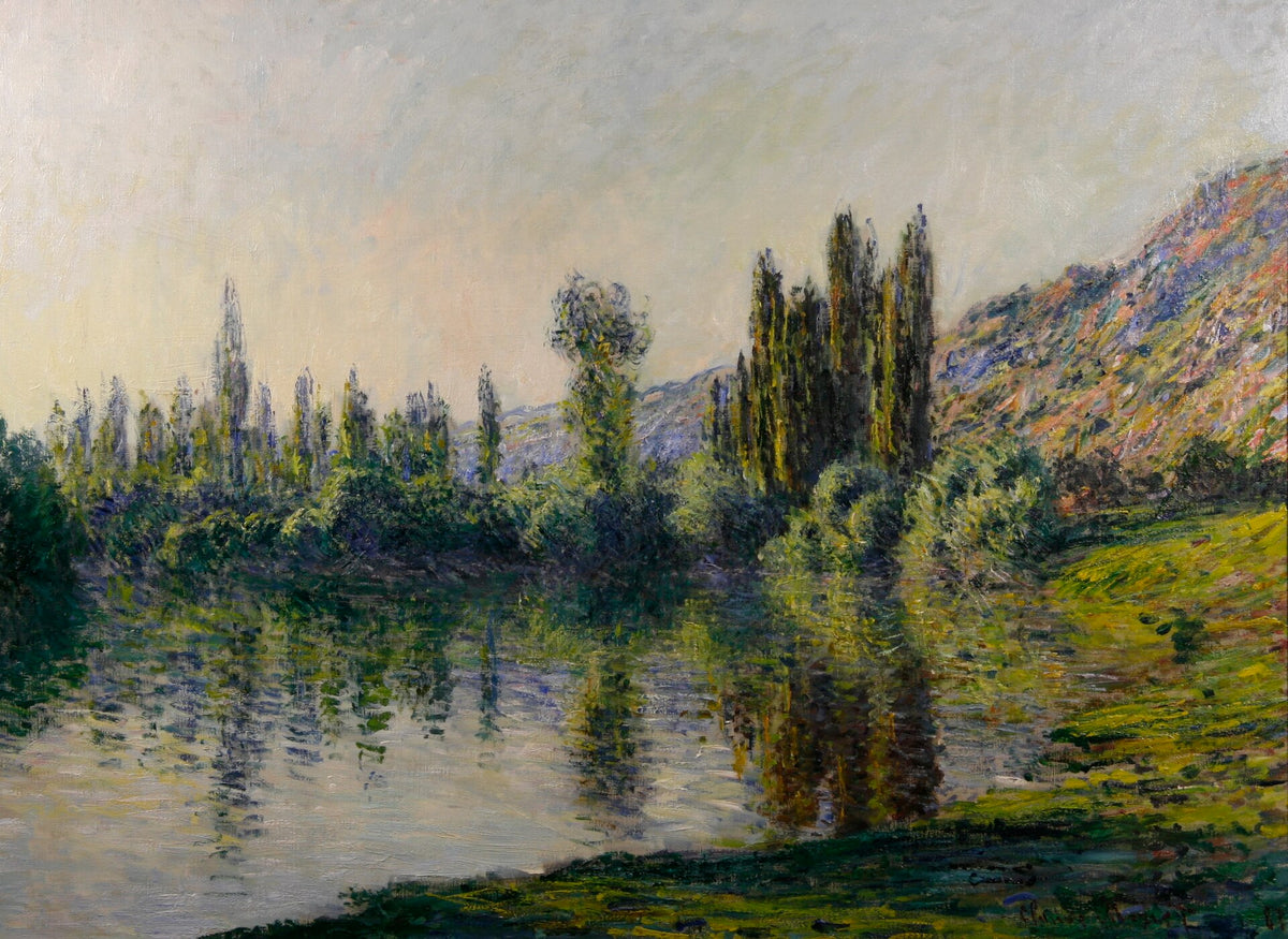 La Seine à Vétheuil by Claude Monet