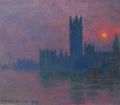 Houses of Parliament, Sunset by Claude Monet