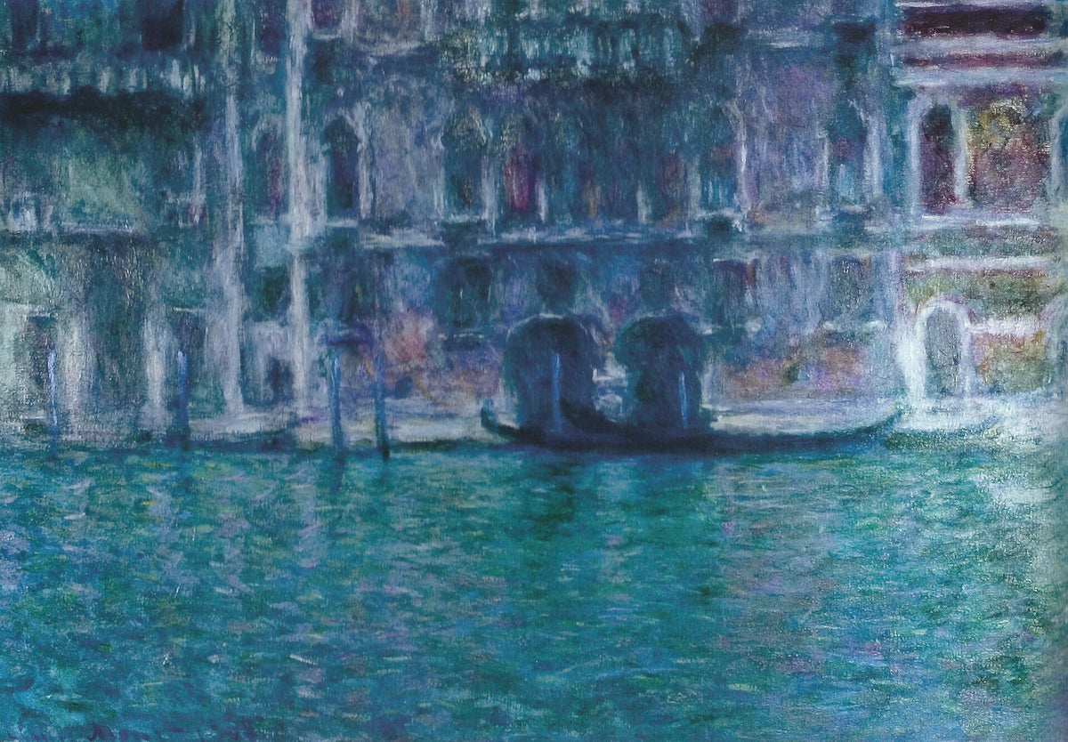 Palazzo Da Mula Morosini by Claude Monet