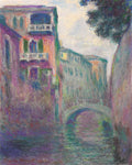 The Rio della Salute by Claude Monet