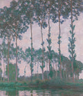 Peupliers au bord de l’Epte, temps couvert by Claude Monet
