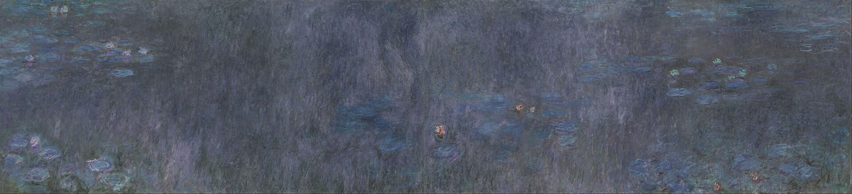 The Water Lilies - Tree Reflections by Claude Monet
