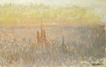 View of Rouen by Claude Monet