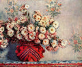 Chrysanths by Claude Monet