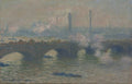 Waterloo Bridge, Gray Day by Claude Monet