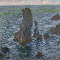 The Port Coton „Pyramids“ by Claude Monet