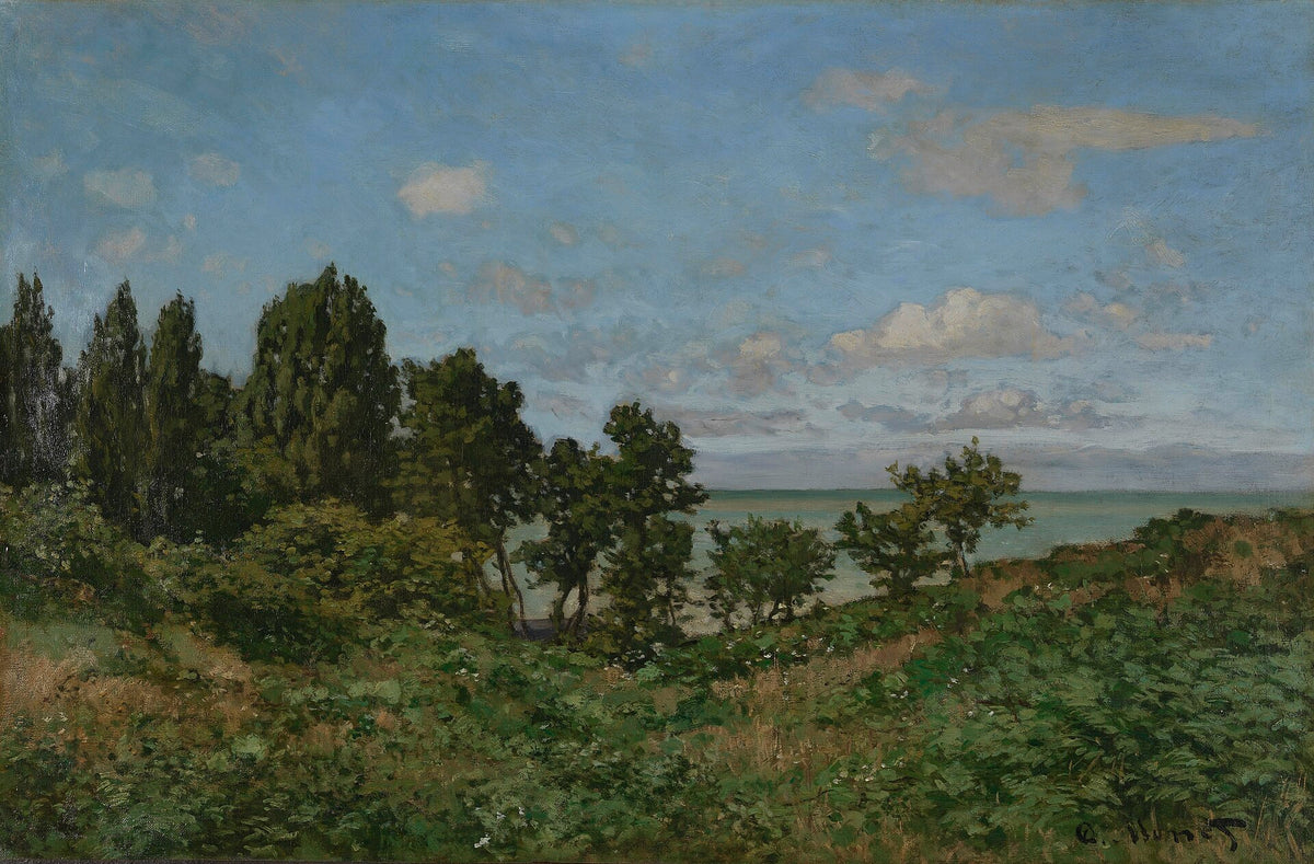 Coastal landscape by Claude Monet