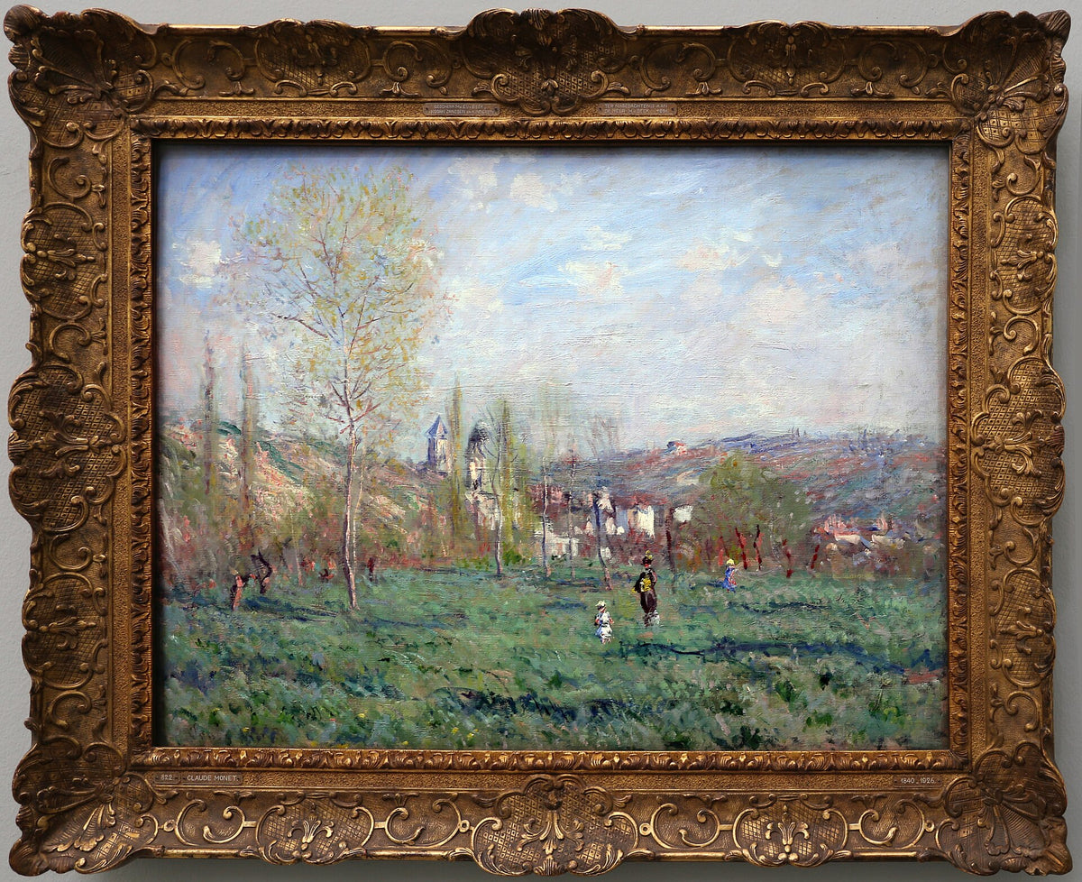 Spring in Vétheuil by Claude Monet