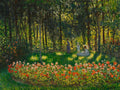 Au jardin, la famille de l’artiste by Claude Monet