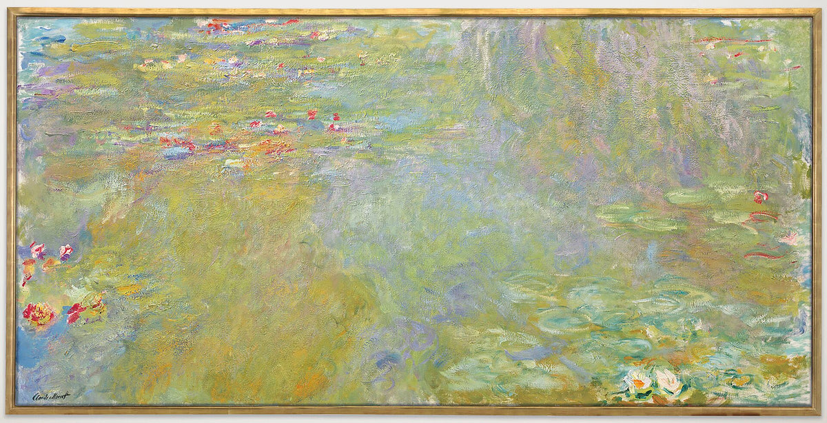 The Water-Lily Pond by Claude Monet