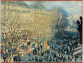 Le boulevard des Capucines by Claude Monet