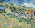 Thatched Cottages and Houses by Vincent van Gogh
