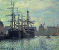 Le Bassin du Commerce, Le Havre by Claude Monet