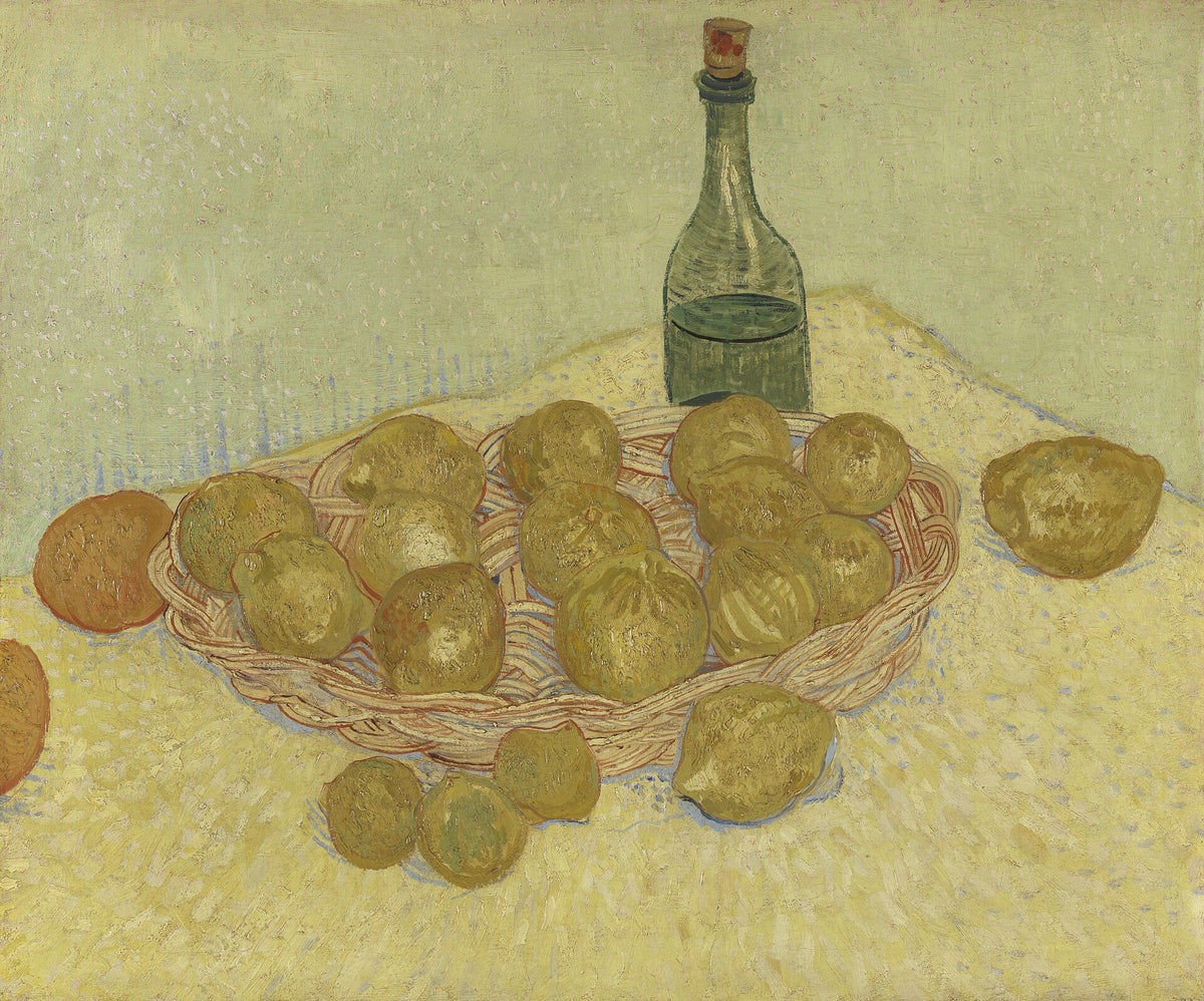 Still Life: Bottle, Lemons and Oranges by Vincent van Gogh