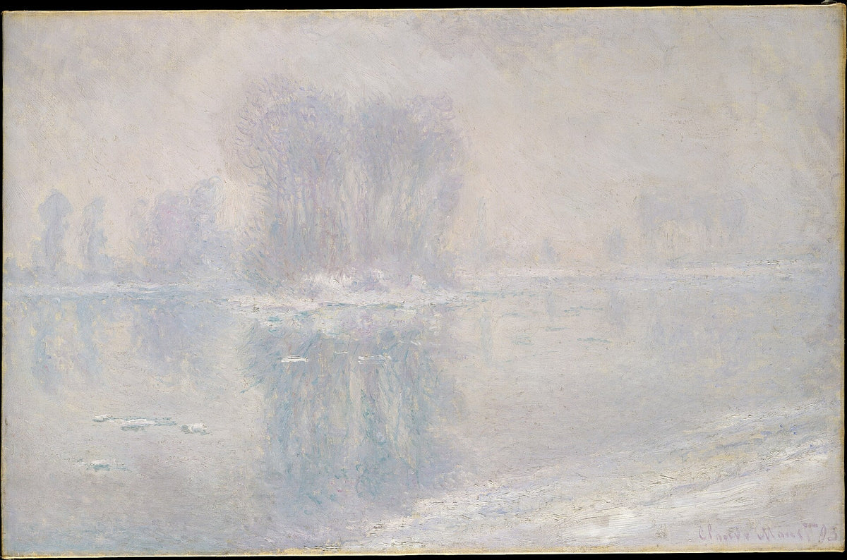 Ice Floes by Claude Monet