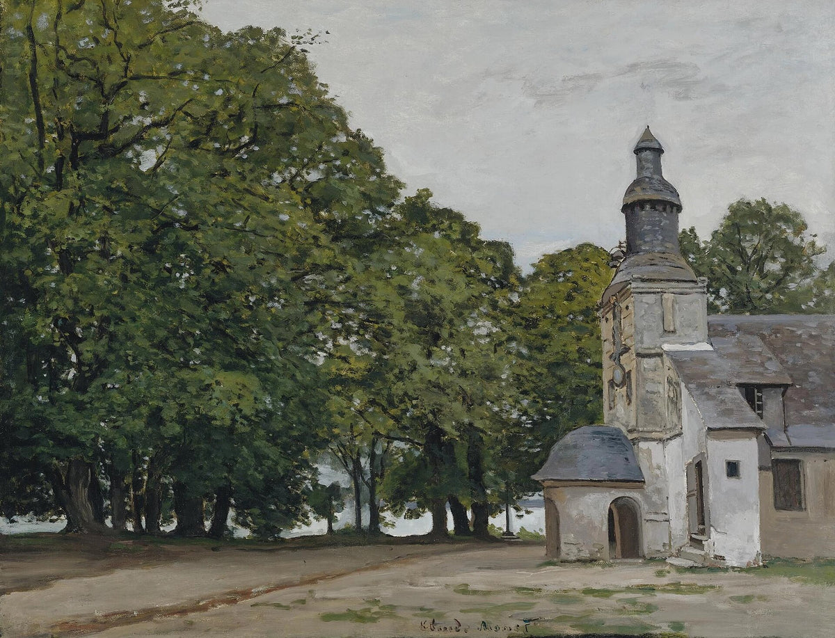 The Chapel of Notre-Dame-de-Grâce, Honfleur by Claude Monet