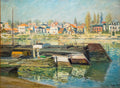 The Seine at Asnières by Claude Monet