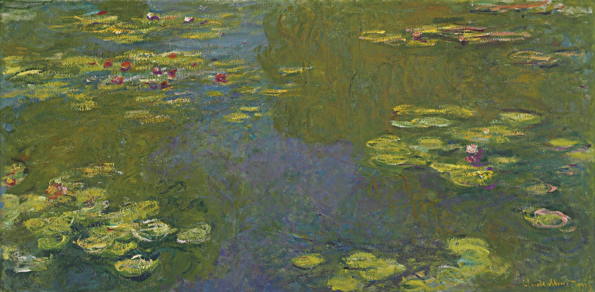 The Water Lily Pond by Claude Monet