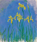 Les Iris by Claude Monet