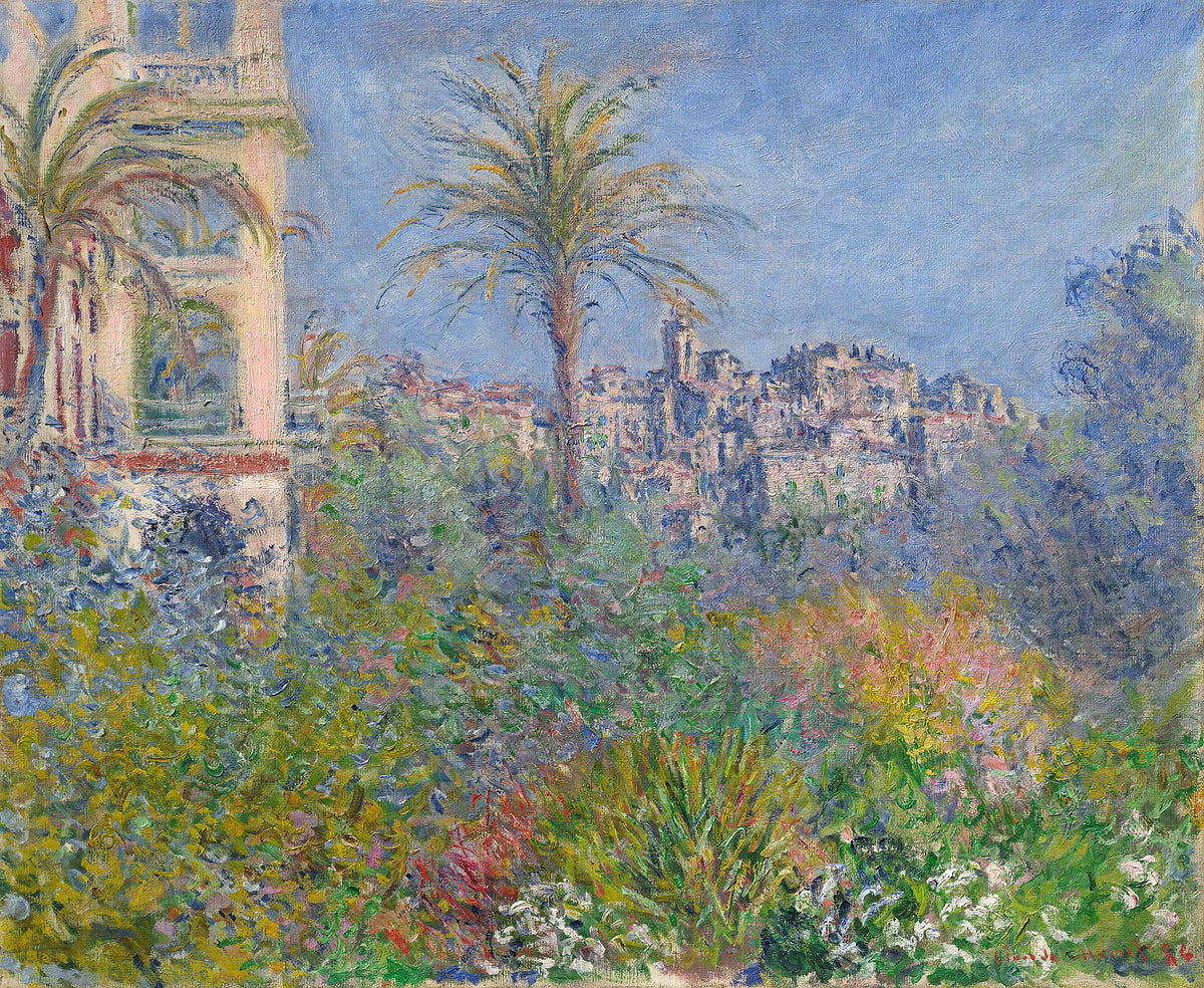 Villas at  Bordighera by Claude Monet