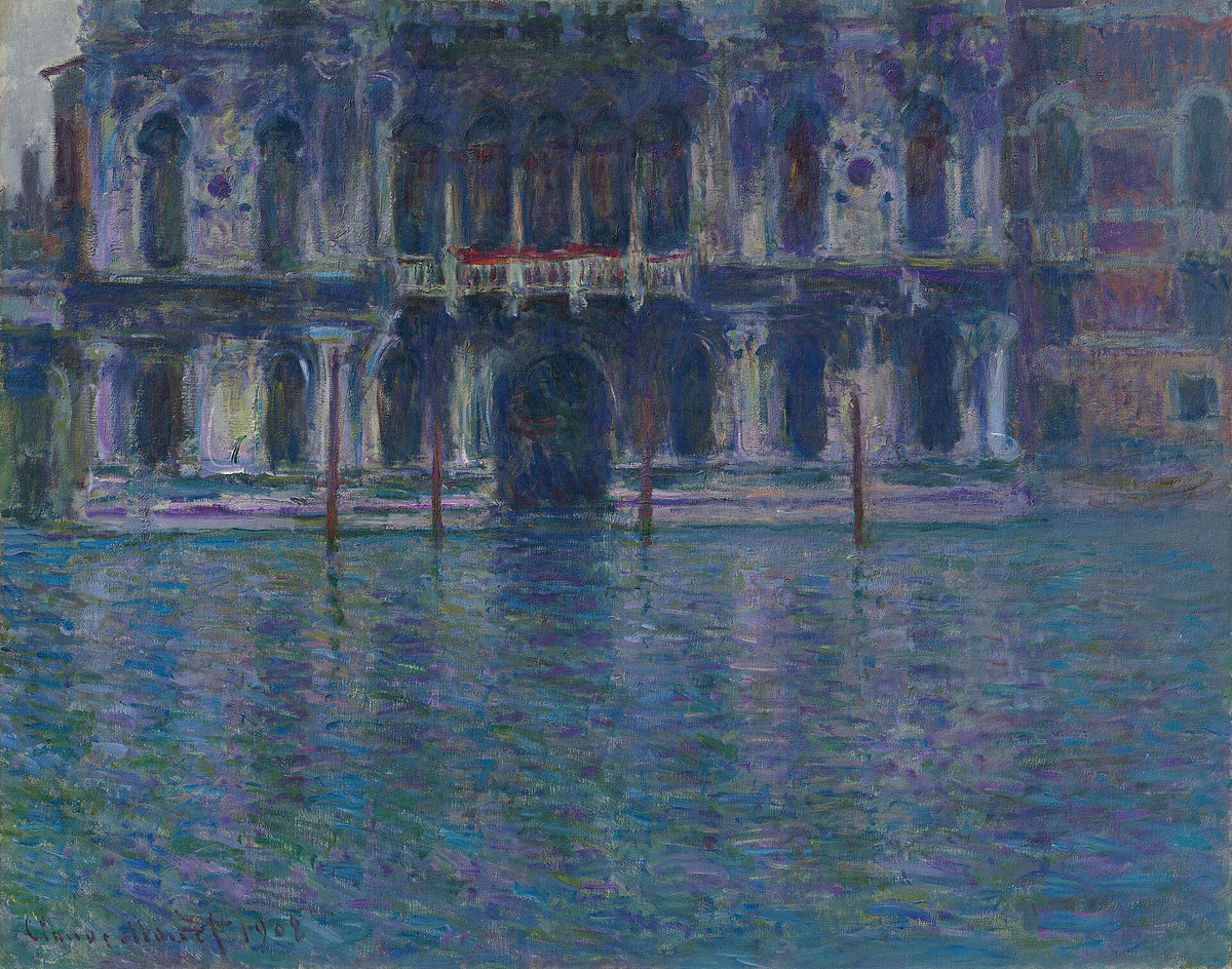 Le Palais Contarini by Claude Monet