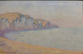 A Cliff at Pourville in the Morning by Claude Monet