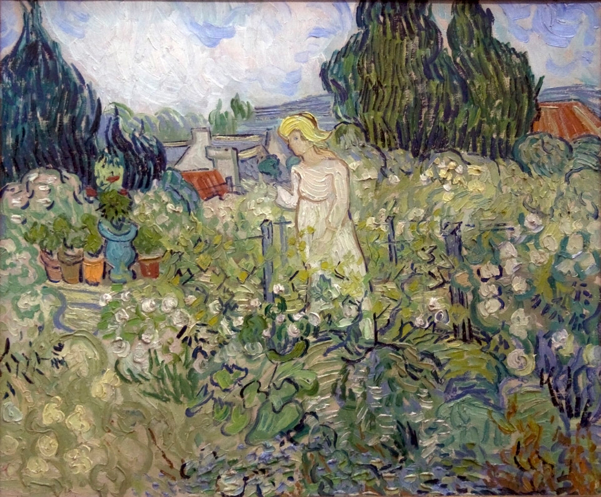 Marguerite Gachet in the Garden by Vincent van Gogh