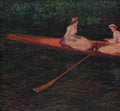 Boating on the River Epte by Claude Monet
