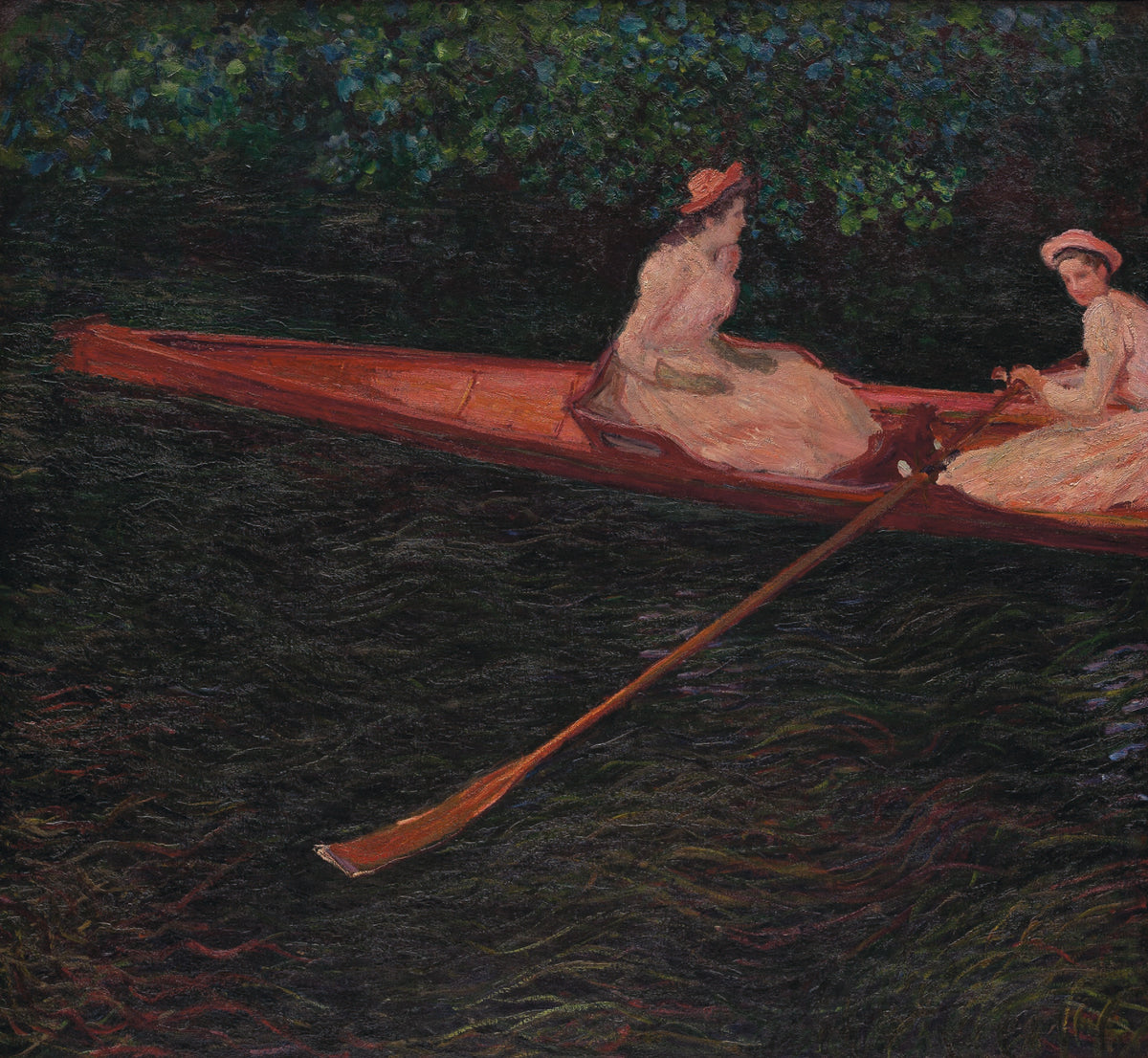 Boating on the River Epte by Claude Monet