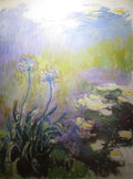 Agapanthes by Claude Monet