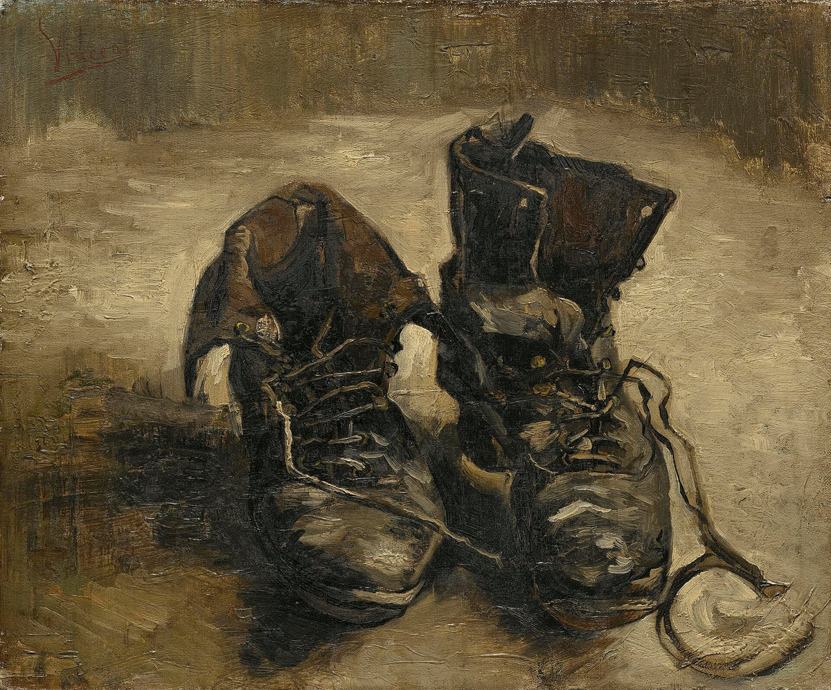 A Pair of Shoes by Vincent van Gogh
