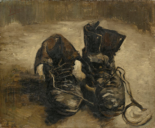 A Pair of Shoes by Vincent van Gogh