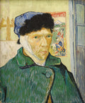Self-Portrait with Bandaged Ear by Vincent van Gogh
