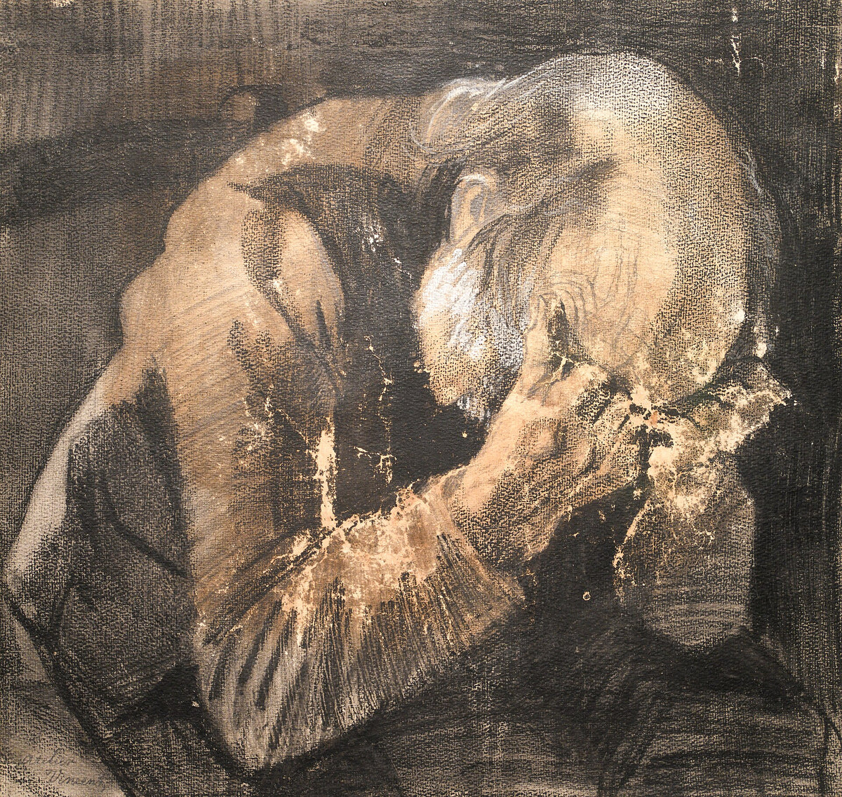 Sorrowful old man by Vincent van Gogh