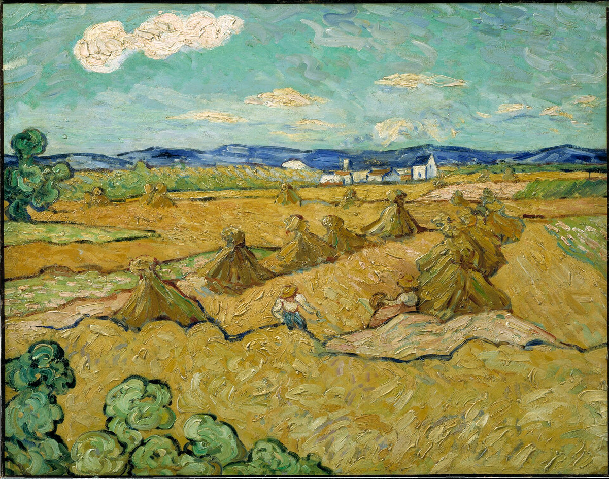The Cornshocks by Vincent van Gogh