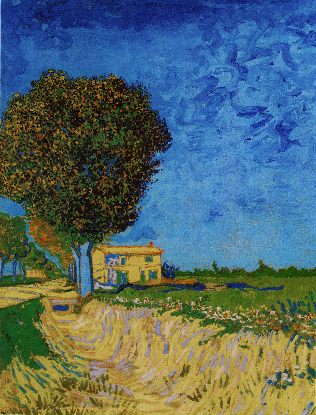 A Lane near Arles by Vincent van Gogh