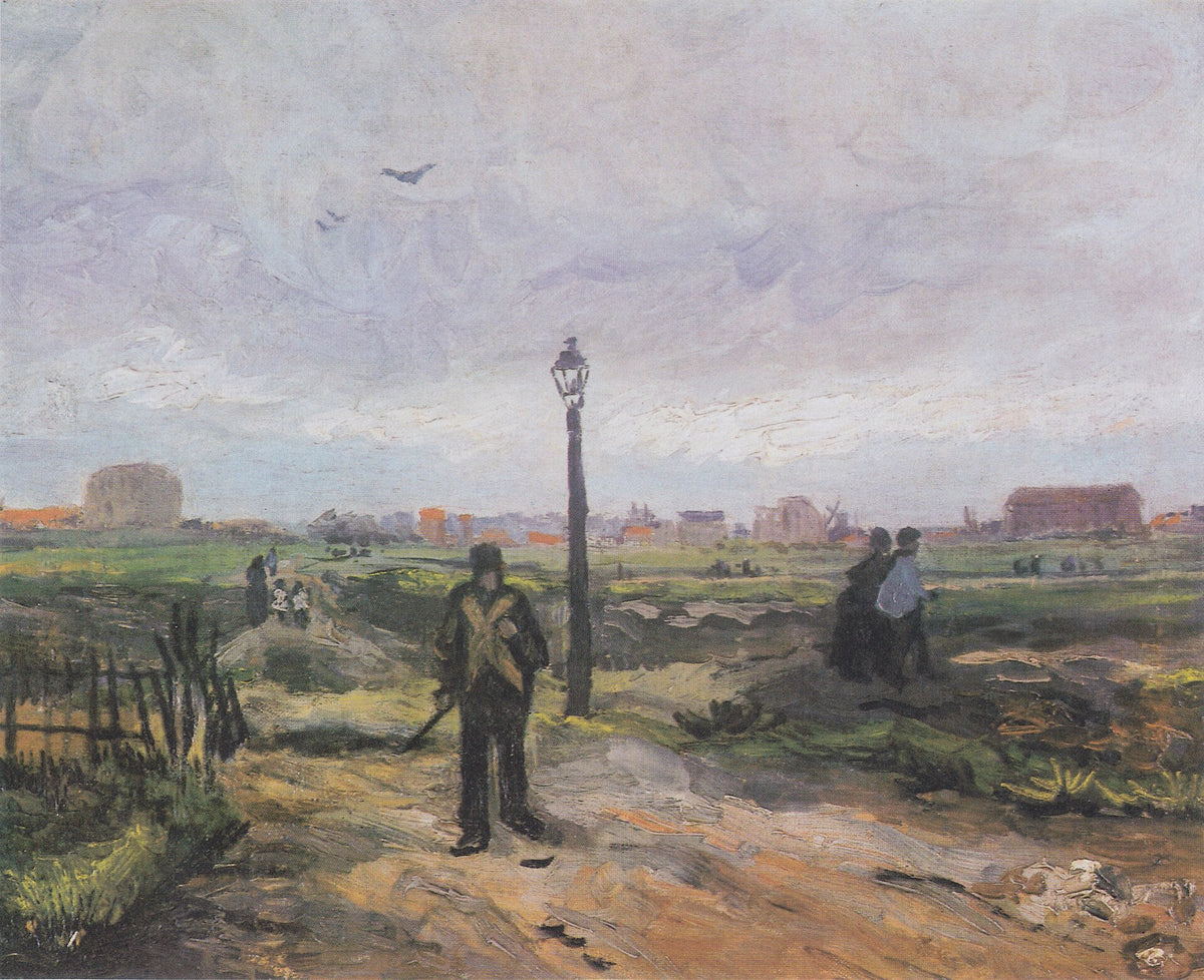 The Outskirts of Paris by Vincent van Gogh