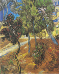 Trees in the Garden of Saint-Paul Hospital by Vincent van Gogh