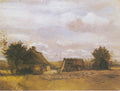 Cottage by Vincent van Gogh