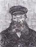 Portrait of Josepf Roulin by Vincent van Gogh